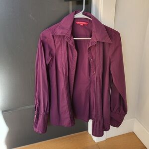 Chic Purple Women's Blouse